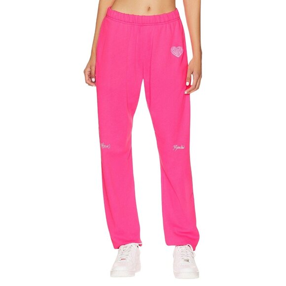 Lauren Moshi Womens Chantra Jogger in Neon Pink Small New Sweatspants - Picture 10 of 10